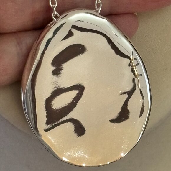 RLM Robert Lee Morris Studio Bronze Bronze Curves Prendant - Picture 7 of 11